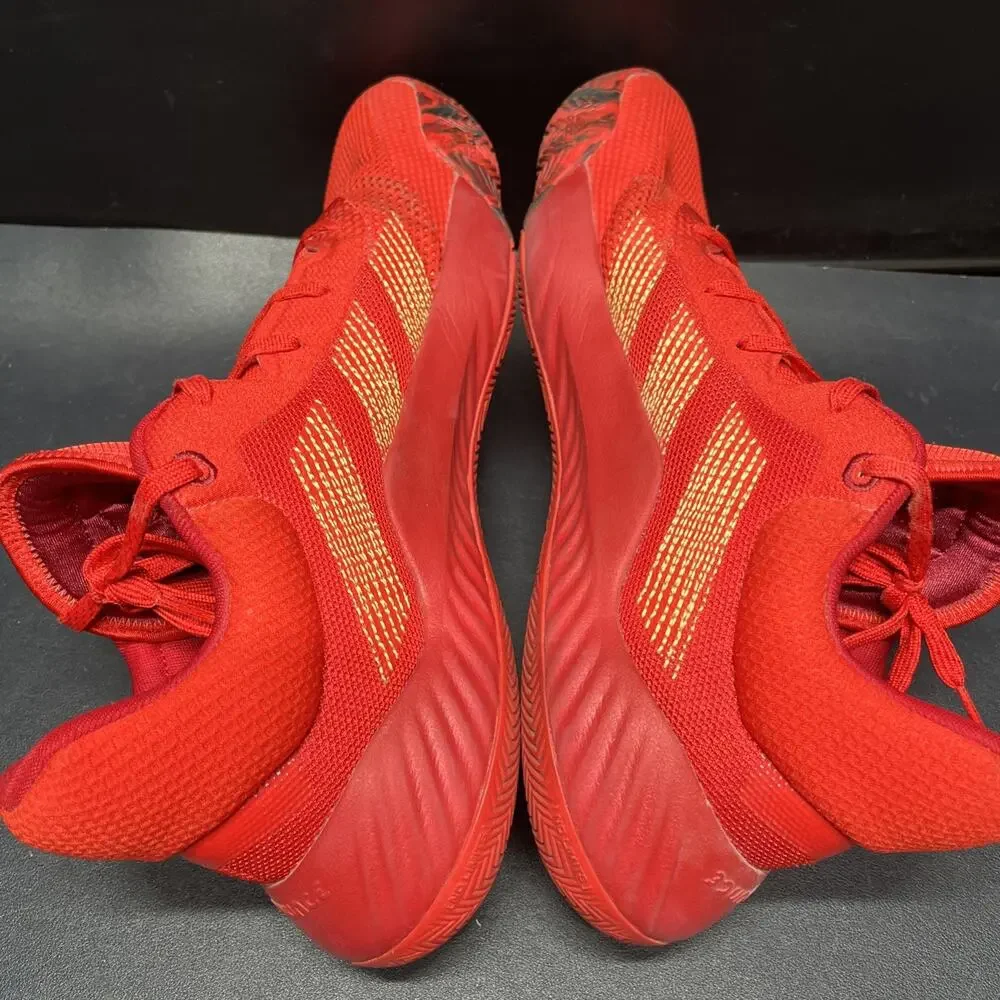 Adidas D.O.N. Issue 1 Iron Spider Marvel Red Gold Men's Size 13 EG0490 Spiderman